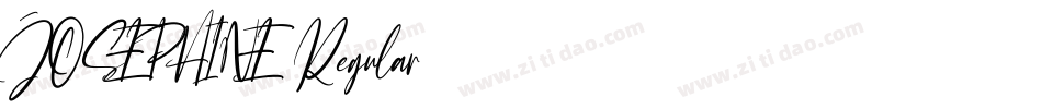 JOSEPHINE Regular字体转换